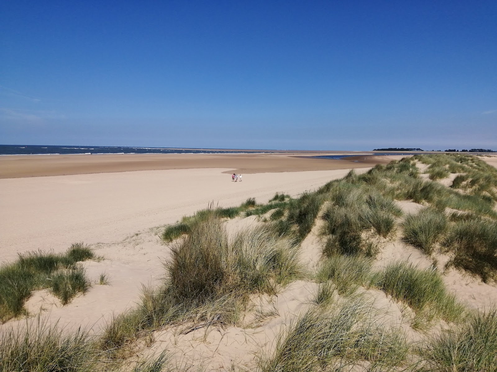 Foto av Holkham beach med hög nivå av renlighet