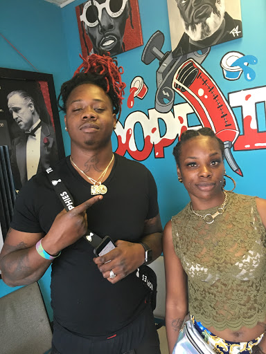 Tattoo Shop «Dope Inkk Tattoo», reviews and photos, 6658 Hillandale Dr A, Lithonia, GA 30058, USA