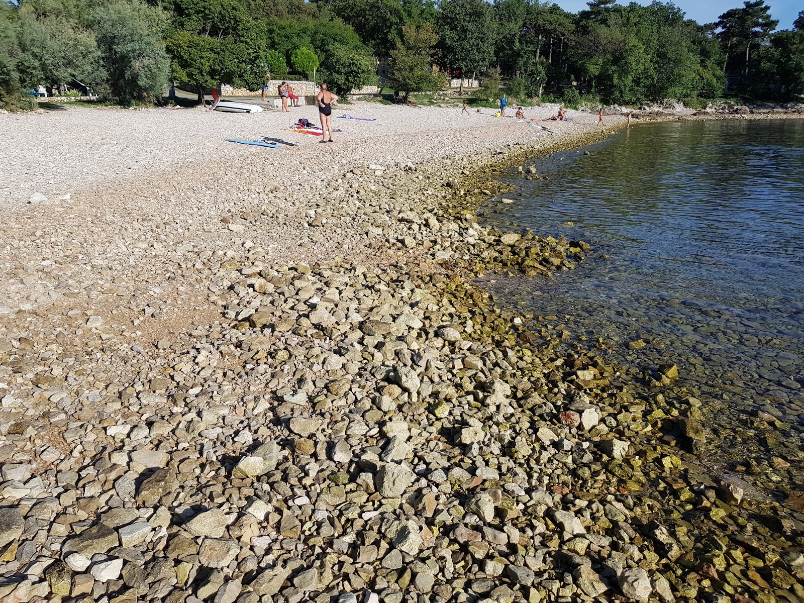 Ostro beach的照片 带有小海湾