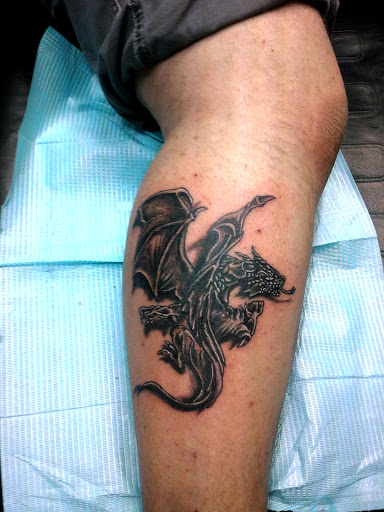 Explore meliodas tattoo ideas, creative tattoo ideas in Beverly Hills, available at R-N-R Custom Tattoos