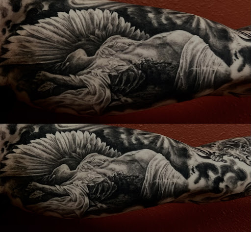 Explore crohns tattoo ideas, creative tattoo ideas in Sunnyvale, available at Da Wei Tattoo Inc