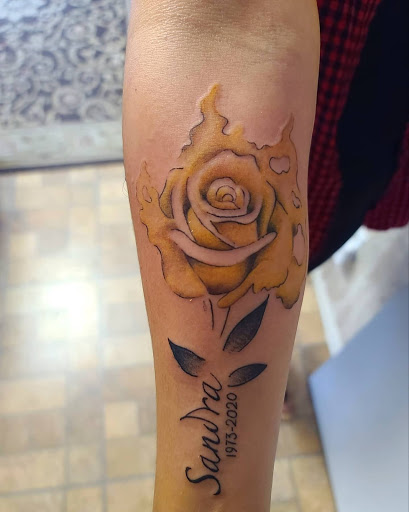 Explore nail technician tattoo ideas, creative tattoo ideas in Salt Lake City, available at Koi Dragon Tattoos