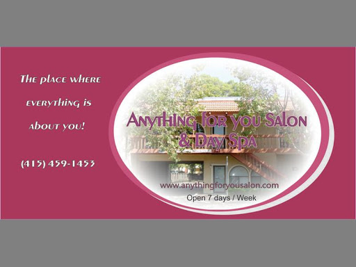 Day Spa «Anything For You Salon & Day Spa», reviews and photos, 528 4th St Suite B, San Rafael, CA 94901, USA