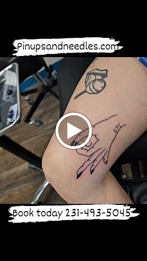 Explore ideas for leg tattoos, creative tattoo ideas in Traverse City, available at Pinups & Needles