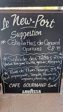 Restaurant Le New Port à Colombiers - menu / carte