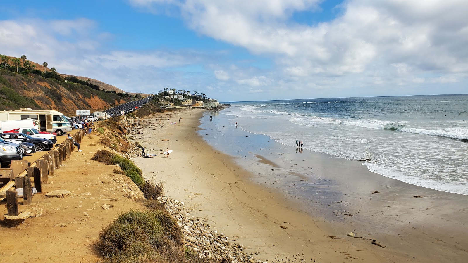 Φωτογραφία του County Line Beach με φωτεινή άμμος επιφάνεια