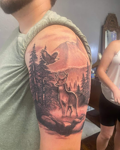 Explore small medium tattoo ideas, creative tattoo ideas in Valdosta, available at Acid Ink Tattoos