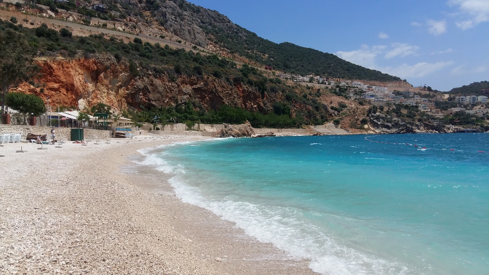 Photo de Plage de Kalkan zone des équipements