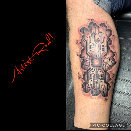 Explore boba fett tattoo ideas, creative tattoo ideas in New York, available at Redink Tattoo Studio