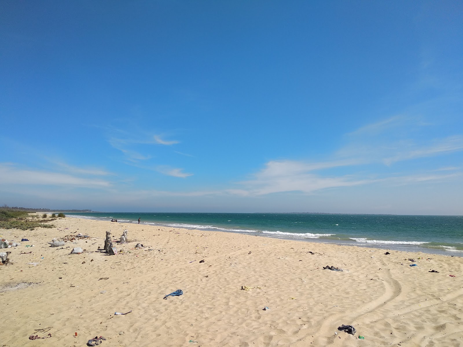 Mariyur Beach的照片 带有长直海岸