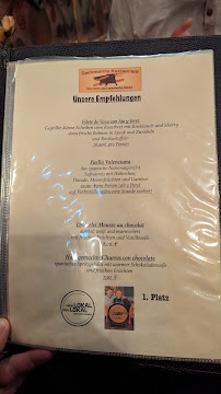 Restaurant espagnol Zachmann´s Restaurant à Uetze (la carte)