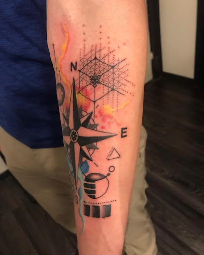 Explore simple owl tattoo ideas, creative tattoo ideas in San Angelo, available at Jellys Surly Skull, LLC