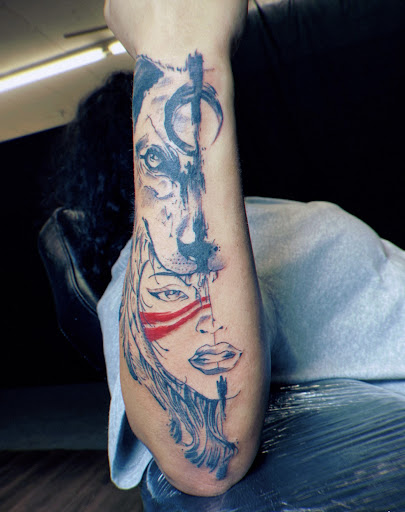 Explore hard work tattoo ideas, creative tattoo ideas in Corinth, available at Village Ink Therapy Tattoos