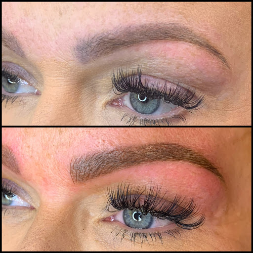 Explore tattoo thigh ideas, creative tattoo ideas in Peoria Heights, available at BeautiFULL Brows By Jen Microblading - Permanent Makeup Wild Honey Beauty Studio