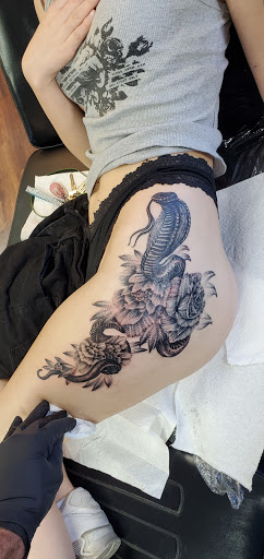 Explore adam and eve tattoo ideas, creative tattoo ideas in Reno, available at Evolution Tattoo