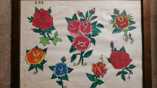 Explore tattoo cross ideas, creative tattoo ideas in Marietta, available at Lucky Draw Tattoos III