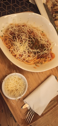Spaghetti du Restaurant Pasta crêpe factory à Cannes - n°4