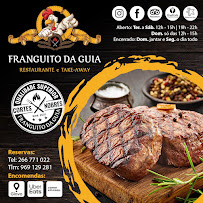Menu du Franguito da Guia - Évora à Evora