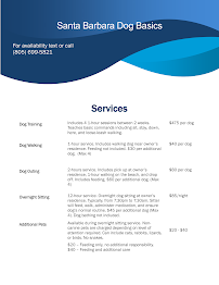 Santa Barbara Dog Basics