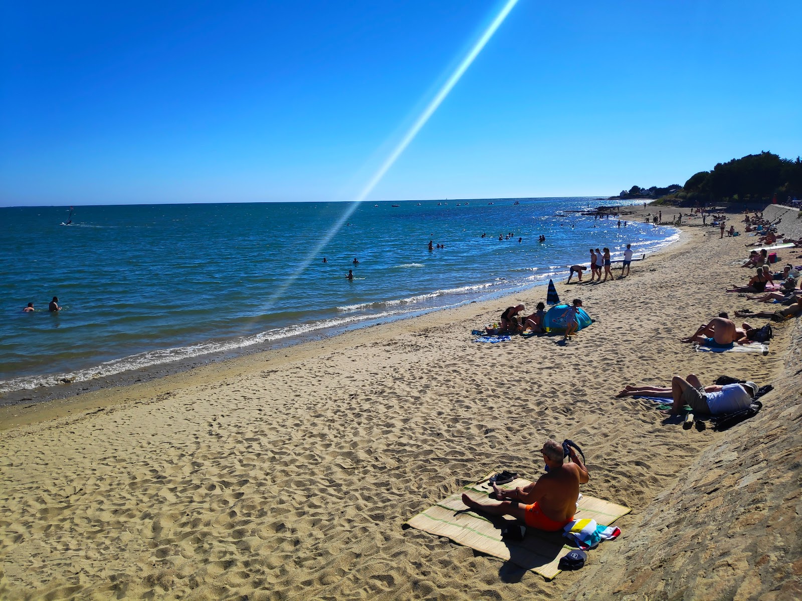 Plage du Govet'in fotoğrafı düz ve uzun ile birlikte