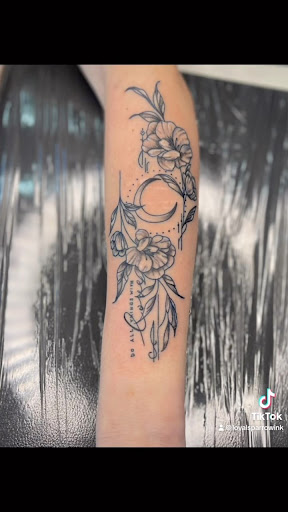 Explore serenity prayer tattoo ideas, creative tattoo ideas in Belgrade, available at The Loyal Sparrow Tattoo and Piercing