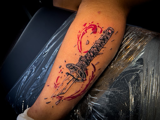 Explore chest tattoo ideas for guys, creative tattoo ideas in Borger, available at KatLovo Tattoo