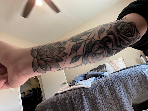 Explore blessed tattoo ideas for guys, creative tattoo ideas in Bloomington, available at Illinois Tattoo Co