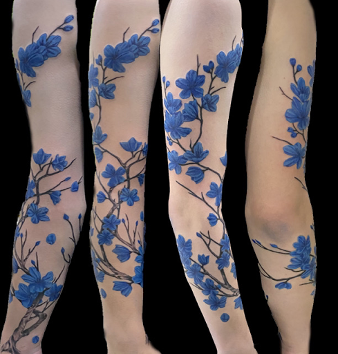 Explore tattoo sleeve filler ideas for a man, creative tattoo ideas in Evansville, available at Ink Therapy 101