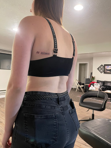 Explore tattoo on buttock ideas, creative tattoo ideas in Elko, available at Freedom Tattoo