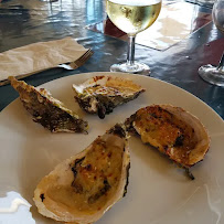 Huîtres Rockefeller du Restaurant de fruits de mer Le mazet de thau à Loupian - n°12