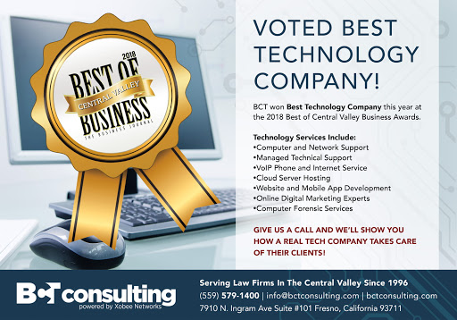 BCT Consulting - Managed IT Support Fresno and Web Design image