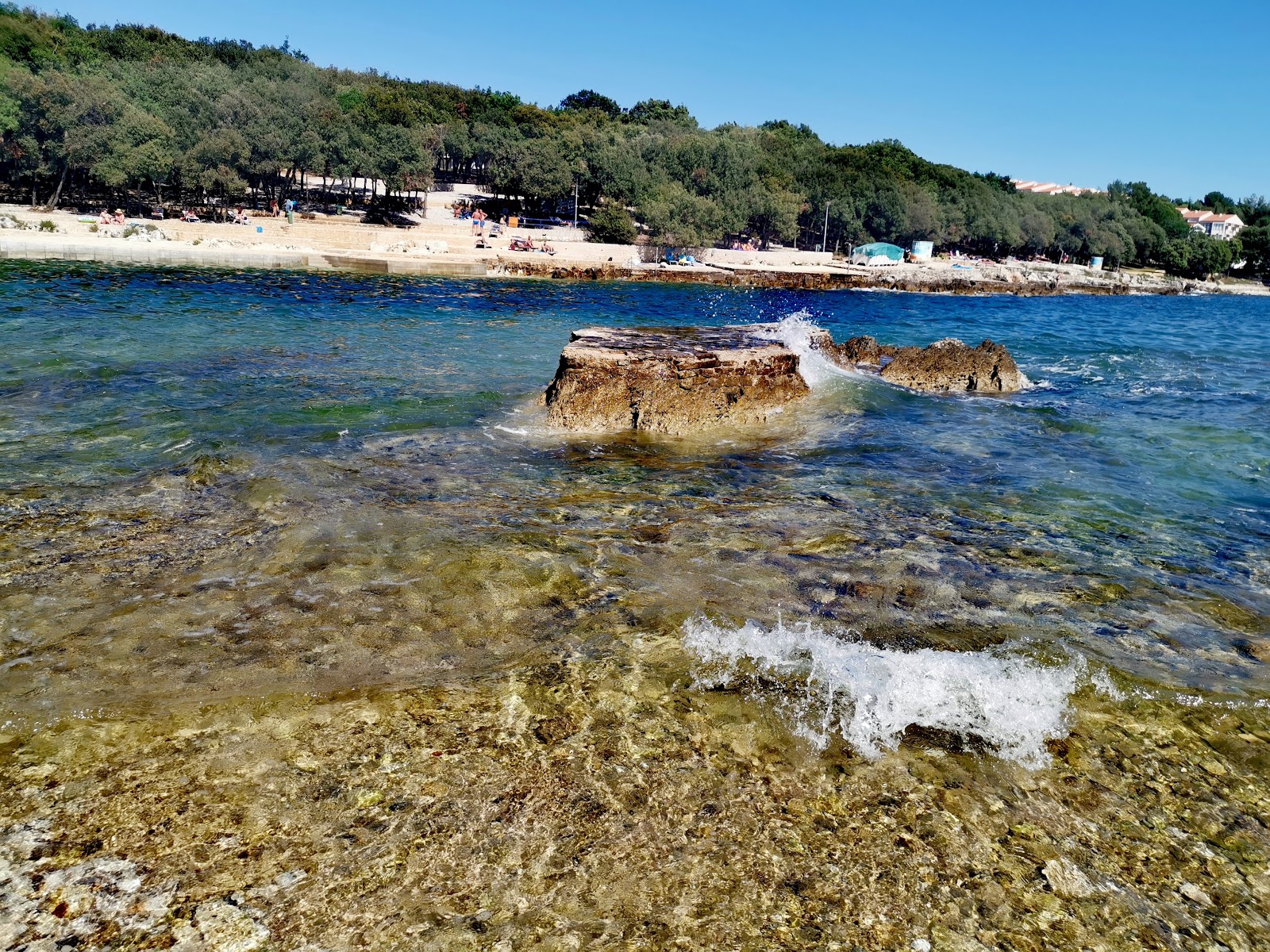 Foto von Frnazina beach - guter haustierfreundlicher Ort für den Urlaub