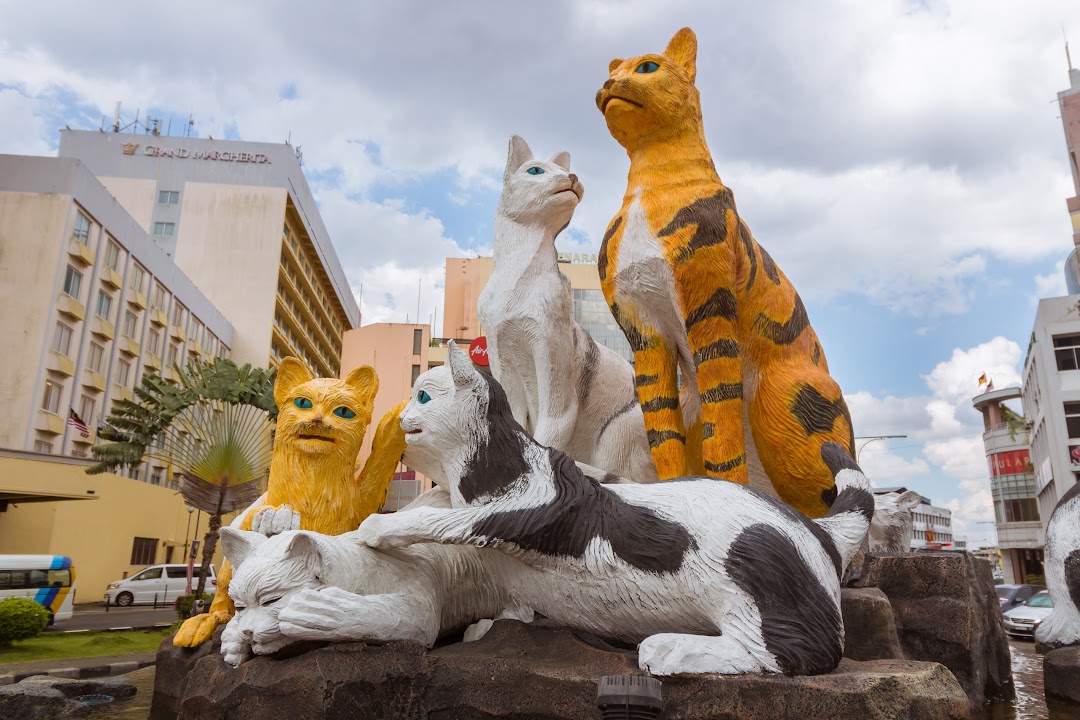Cat Statue, Kuching, Sarawak.