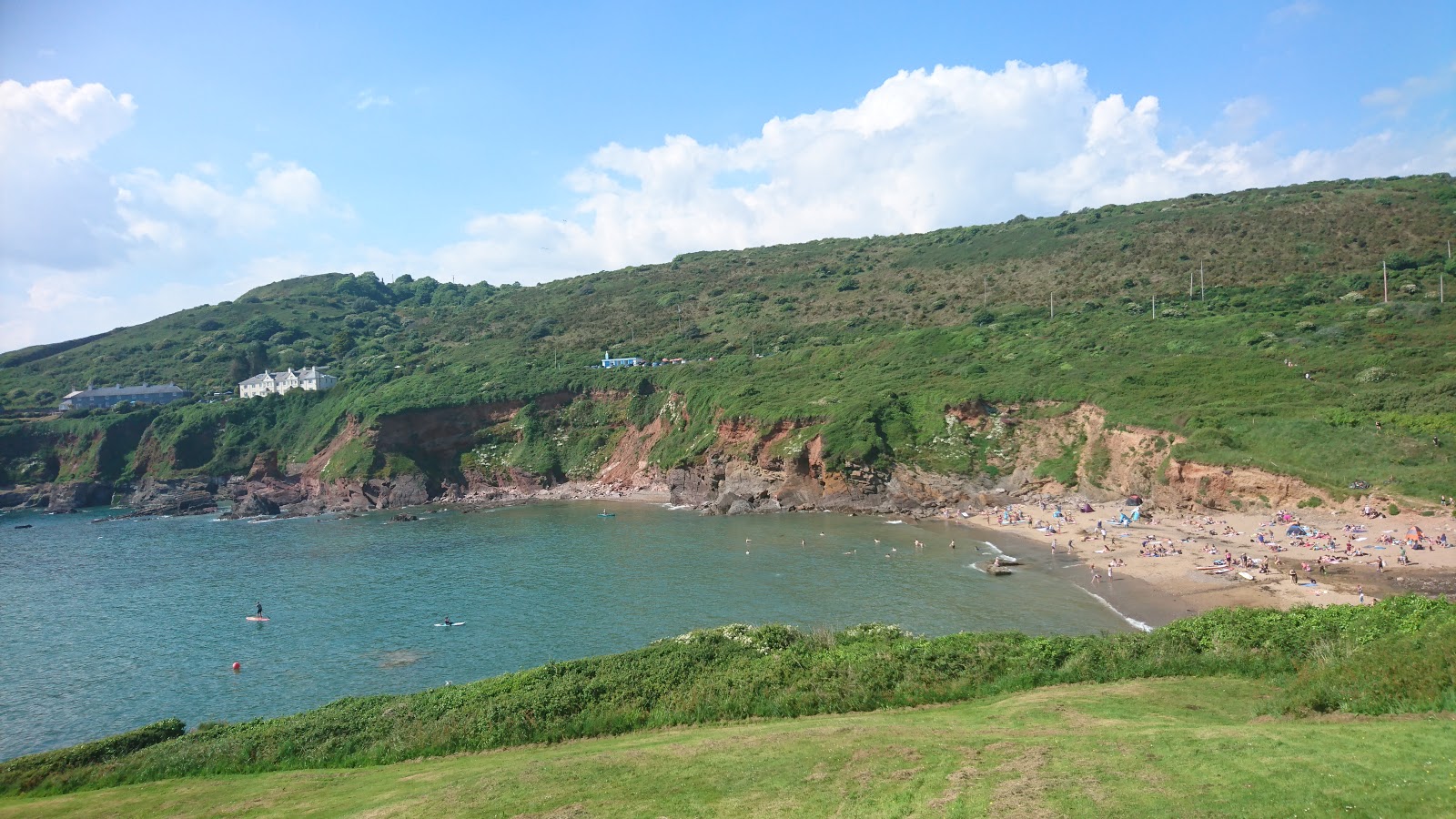 Photo de Plage de Bovisand avec un niveau de propreté de assez propre