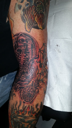 Explore small moon tattoo ideas, creative tattoo ideas in Nicholasville, available at Castle of Color