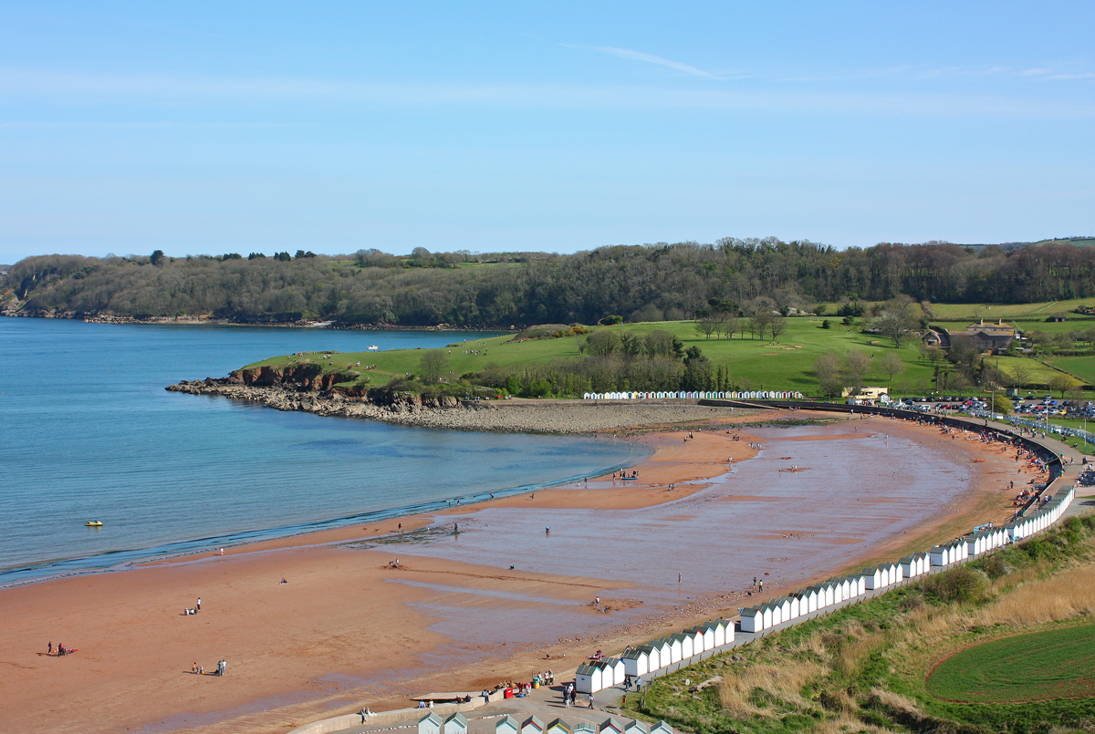 Photo of Broadsands beach with spacious bay