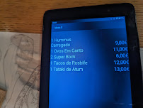 Em Canto à Porto menu