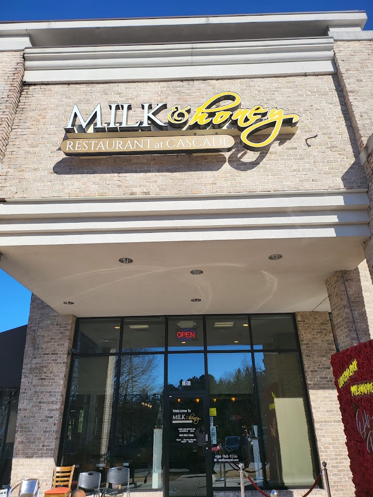 Milk and Honey Restaurant at Cascade Atlanta, GA 30331 Menu