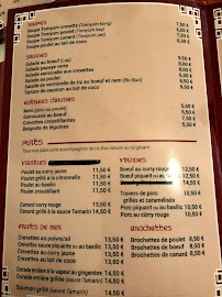 Pad Thai à Dax menu