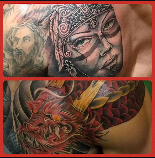 Explore overlord tattoo ideas, creative tattoo ideas in El Paso, available at Pumping Ink Tattoo Parlor