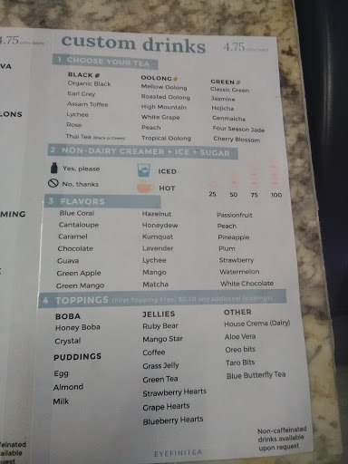 Tea House «EYEfiniTEA Optique & Lounge», reviews and photos, 15700 Monterey Rd #100, Morgan Hill, CA 95037, USA