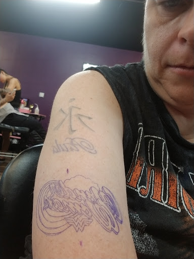 Explore law tattoo ideas, creative tattoo ideas in Glendale, available at Knucklehead Tattoo Shop