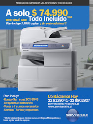 SERVICE CHILE SPA, venta y arriendo de impresoras y fotocopiadoras