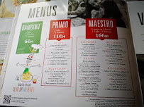 Del Arte à Miserey-Salines menu