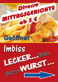 Menu / carte de LECKER WURST à Rödermark