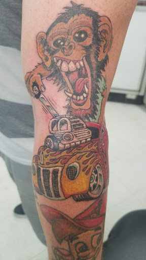 Explore black white tattoo ideas, creative tattoo ideas in Fort Mohave, available at RedRum Tattoo & Body Piercing Co.