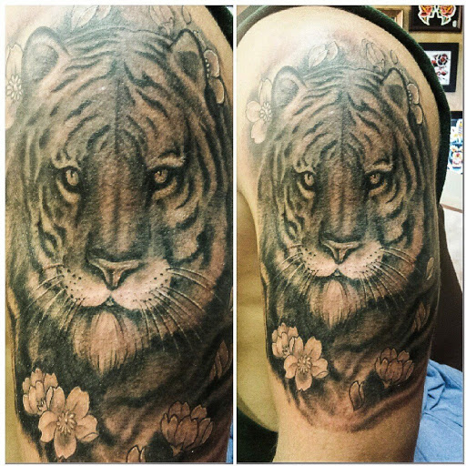 Explore slot machine tattoo ideas, creative tattoo ideas in Saint Augustine, available at Ms. Deborahs Fountain of Youth Tattoo & Body Piercing