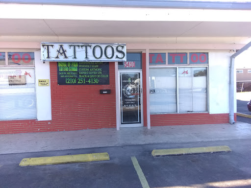 Tattoo Shop «House of Pain Tattoo Studio», reviews and photos, 5410 W Military Dr, San Antonio, TX 78242, USA