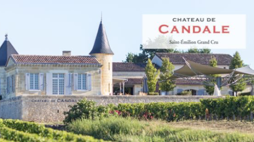 Château de Candale à Saint-Laurent-des-Combes