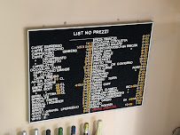 Black Bar à Florence carte